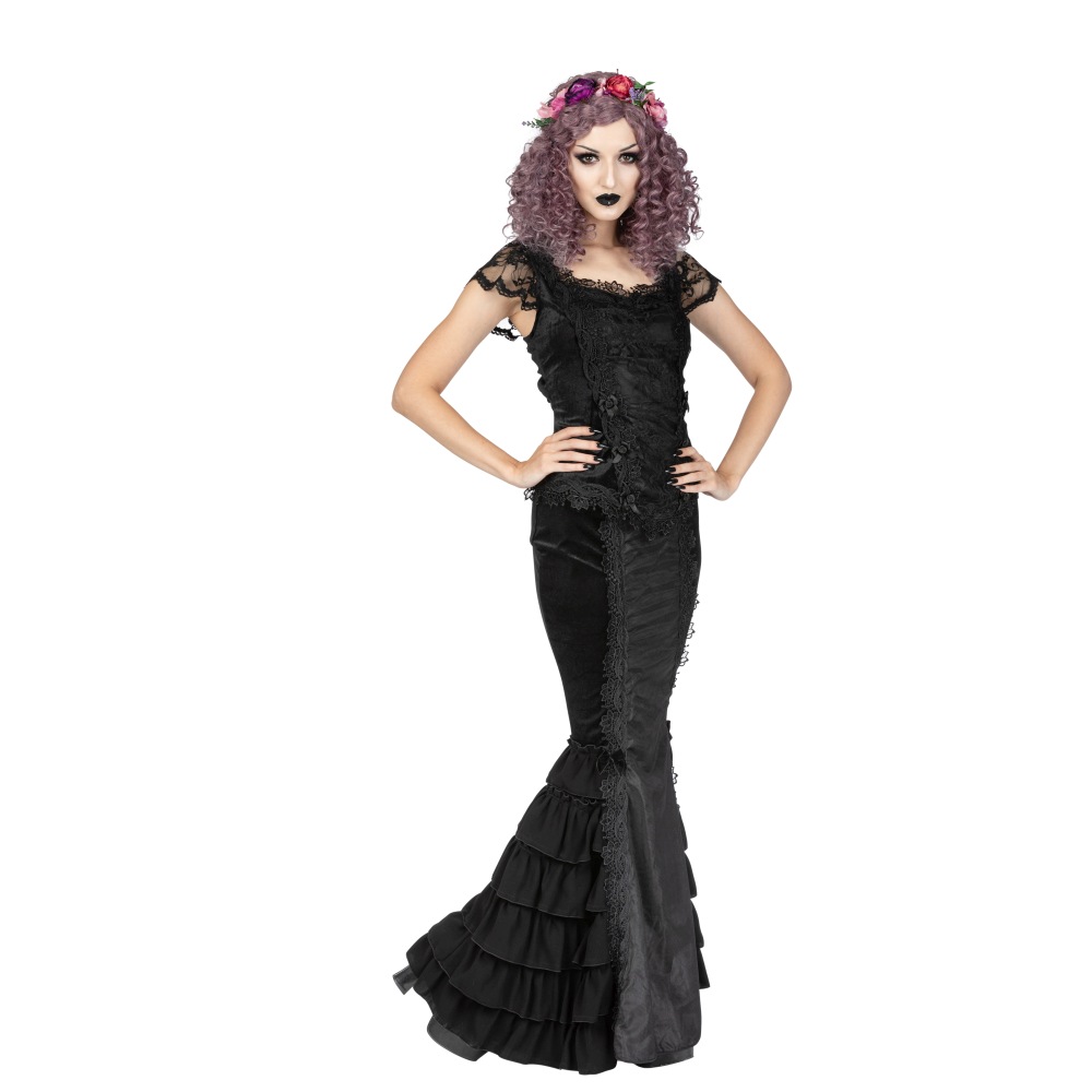 Sinister - 1130 Lange rok - Zwart